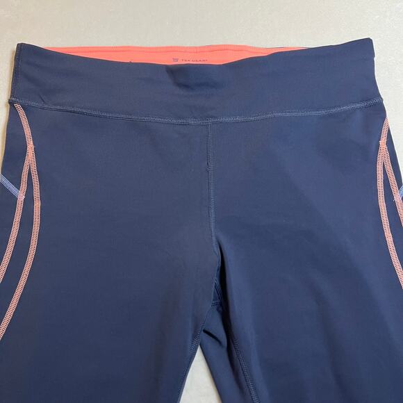 Tek Gear Mid Rise Pull On Capri Workout Leggings Size XL Gym Athletic Sports - Picture 3 of 8